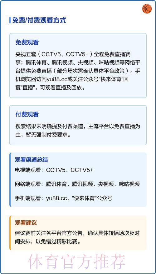世界杯赛事免费直播平台全攻略：多平台在线观看指南