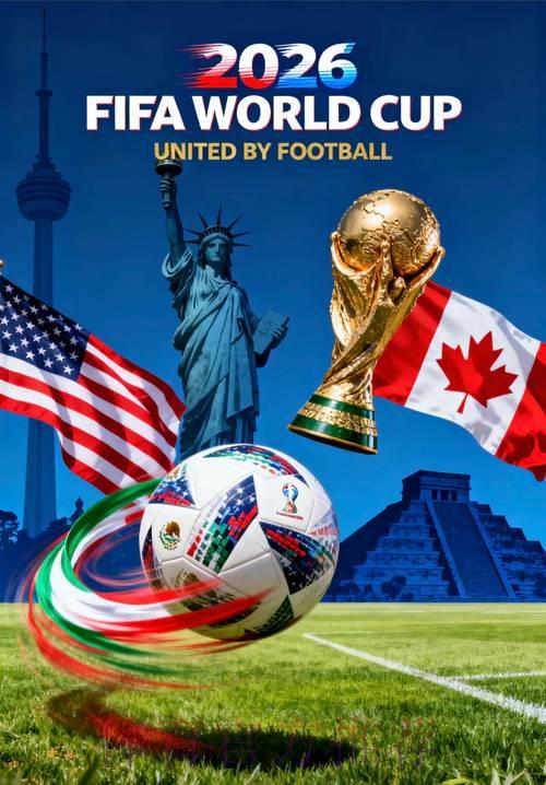 2026年世界杯创史：美国、加拿大、墨西哥三国携手共办